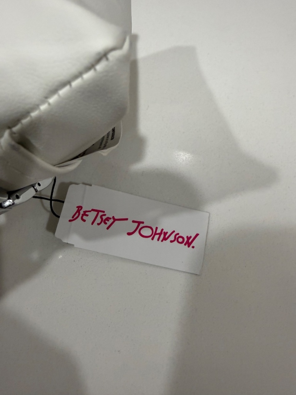 NWT Betsey Johnson silver sparkly glittery watch - Picture 8 of 9